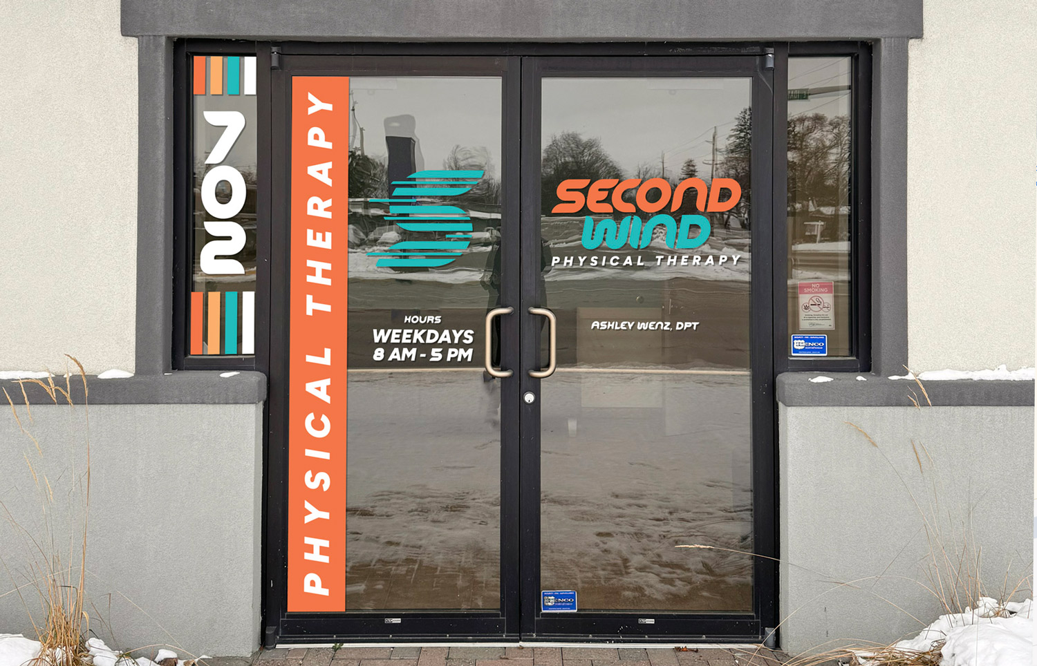 Front-Door-Graphics-Mockup Mockup of actual signage that will be on the front doors